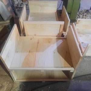 سفارش تولید باکس و جعبه چوبی صادراتی