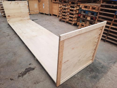 مرحله سوم از تولید جعبه چوبی صادراتی