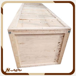 آخرین مرحله تولید باکس و جعبه چوبی صادراتی